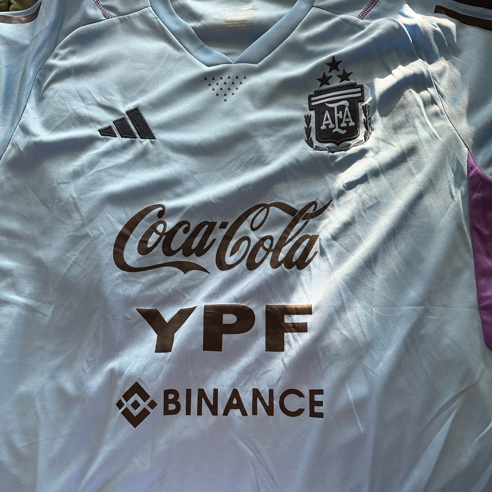 Argentina Training Jersey third stars
